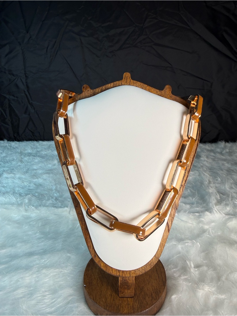 Marc Jacobs Oversized Gold Link Necklace